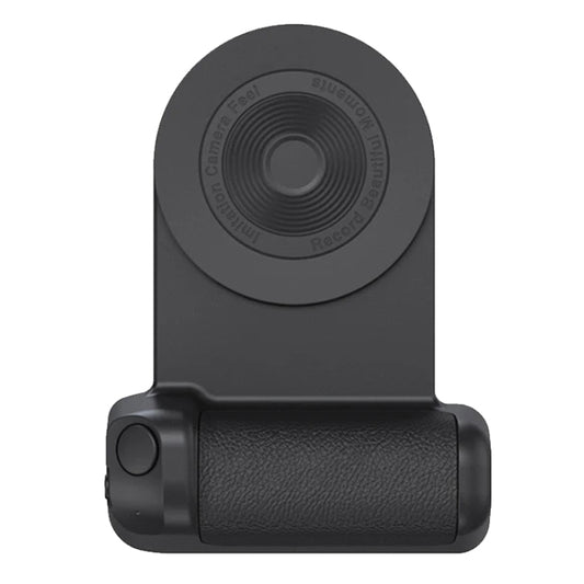 Camera Shape Bluetooth Magnetic Rotating Photo Handle Desktop Stand, Color: Black Upgraded Model - Phone Remote Control by buy2fix | Online Shopping UK | buy2fix
