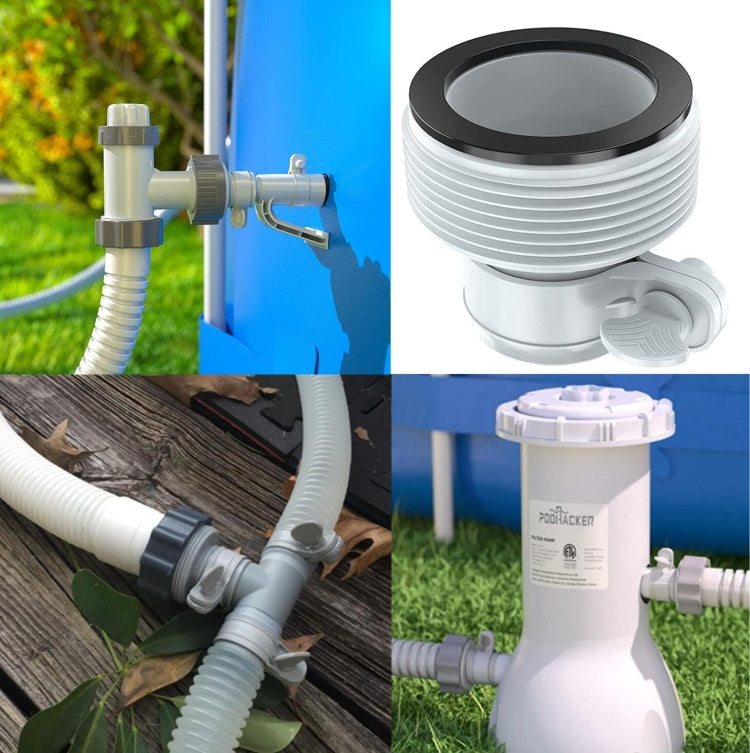 For Intex Pool Pump Fittings 10722 / 25009 Type B Hose Adapter(1pc) - Swimming Pool Parts by buy2fix | Online Shopping UK | buy2fix