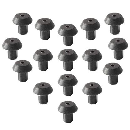 16pcs /Pack WB2K101 Rubber Feet for GE Kenmore Burner Grate Replaces WB02T10461 AP2622260(Black) - Cooktop Parts by buy2fix | Online Shopping UK | buy2fix
