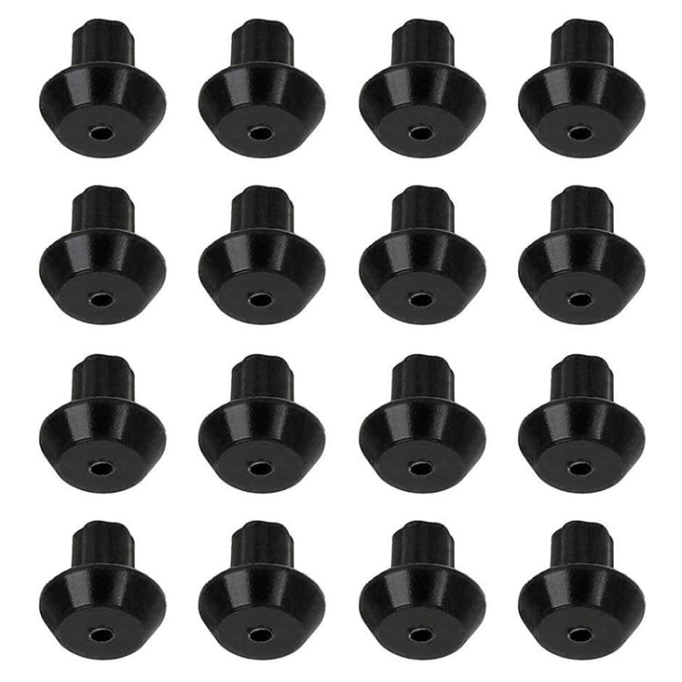 16pcs /Pack WB2K101 Rubber Feet for GE Kenmore Burner Grate Replaces WB02T10461 AP2622260(Black) - Cooktop Parts by buy2fix | Online Shopping UK | buy2fix