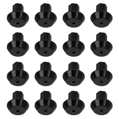16pcs /Pack WB2K101 Rubber Feet for GE Kenmore Burner Grate Replaces WB02T10461 AP2622260(Black) - Cooktop Parts by buy2fix | Online Shopping UK | buy2fix