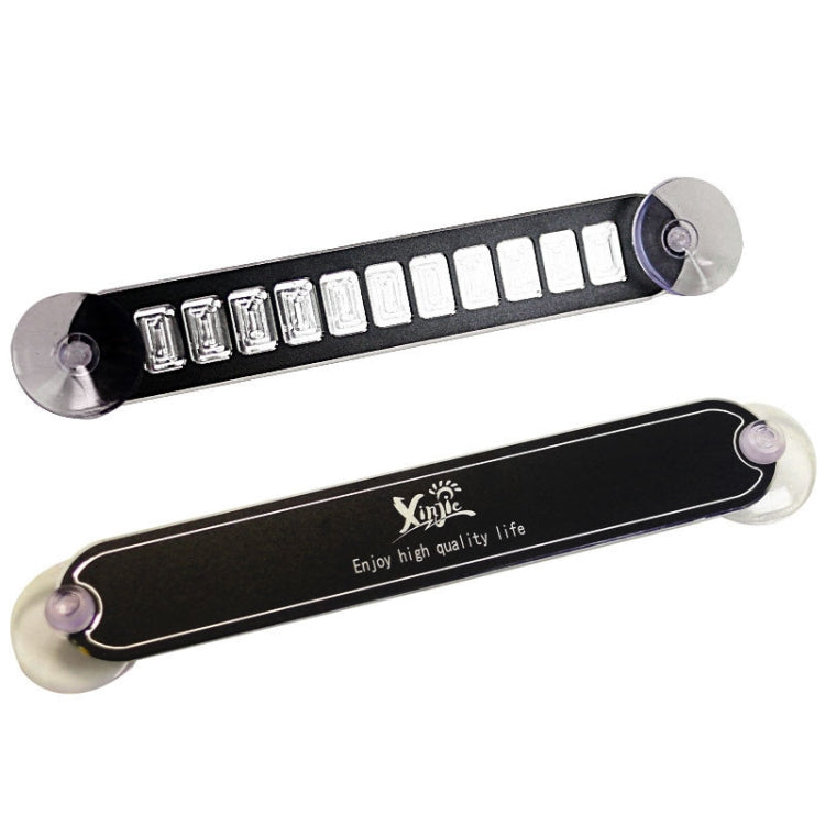 Parking Number Plate Aluminum Alloy Lightweight Simple Temporary Parking Plate(Rose Gold) by buy2fix