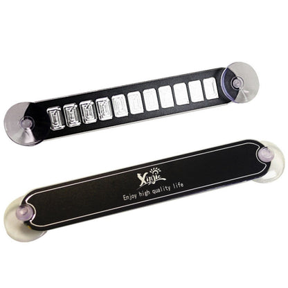 Parking Number Plate Aluminum Alloy Lightweight Simple Temporary Parking Plate(Rose Gold) by buy2fix