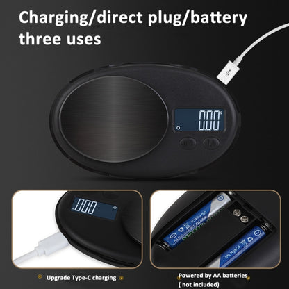 Charging Model 500g/0.1g Mini Digital Scale Jewelry Tea Weighing Tool by buy2fix