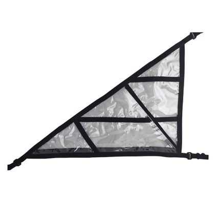 SUV Ceiling Storage Net Car Roof Mesh Storage Bag Suitable For 3-handle Models, Specification: Transparent PVC+Reinforcement Webbing by buy2fix