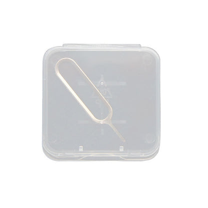 Cell Phone SIM Card Removal Pin Memory Card Holder With Storage Case, Specification: White Box+Card Pin - SIM Card Tool by buy2fix | Online Shopping UK | buy2fix