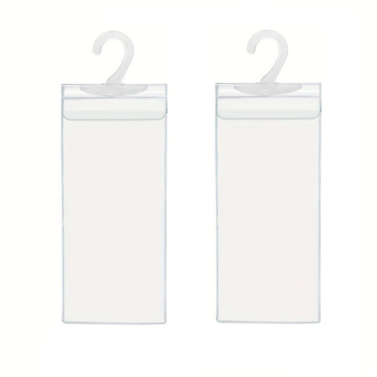 2pcs PVC Transparent Hook Bag Disability Placard Parking Sign Bag(29.5x12.7x0.4mm) by buy2fix