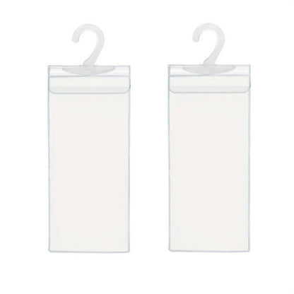 2pcs PVC Transparent Hook Bag Disability Placard Parking Sign Bag(29.5x12.7x0.4mm) by buy2fix