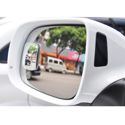 Car High Definition Edgeless Adjustable Blind Spot Reversing Mirror, Shape: 073 Square by buy2fix