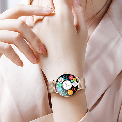 T8 1.3-inch Heart Rate/Blood Pressure/Blood Oxygen Monitoring Bluetooth Smart Watch, Color: Silver by buy2fix