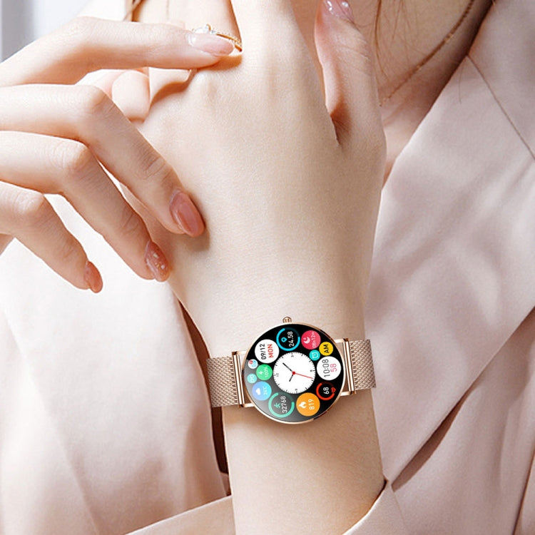 T8 1.3-inch Heart Rate/Blood Pressure/Blood Oxygen Monitoring Bluetooth Smart Watch, Color: Orange by buy2fix