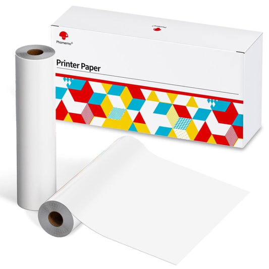 Phomemo 2 Rolls A4 Thermal Paper  Use With M08F Printer Holder For M832/M833/M834/M835/P831/Q302 Printer - Printing Paper by Phomemo | Online Shopping UK | buy2fix