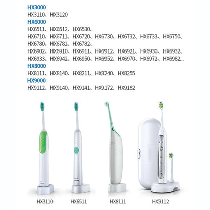 HX6100 UK Plug Charger For Philips Toothbrush HX6730 6511 3216 3226 9112 Etc - Toothbrushes by buy2fix | Online Shopping UK | buy2fix