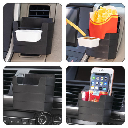 Car-Mounted French Fries Cup Holder Storage Box Multifunctional Trash Can, Model: SD-1019 by buy2fix