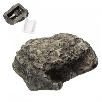Simulated Stone Pine Nut Safe Key Box For Hiding Private Money, Shape: Stone by buy2fix