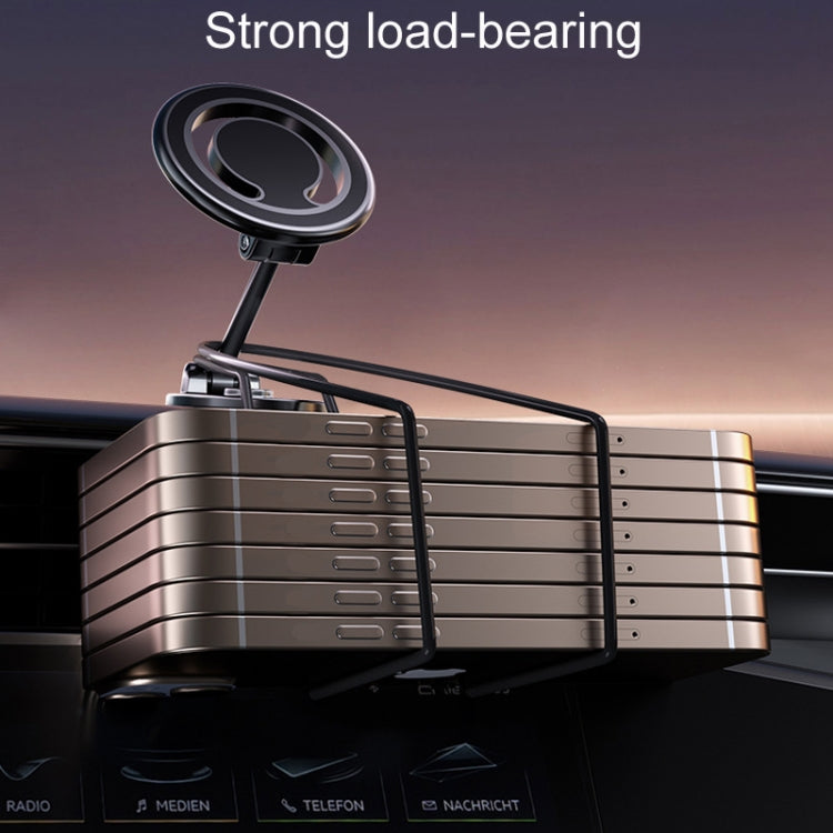 D33 Magnetic Folding Car Phone Holder Rotatable Dashboard Stick-On Navigation Stand by buy2fix