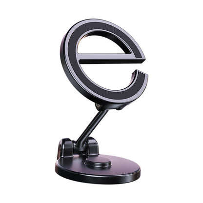 D38 Letter E Magnetic Folding Car Phone Holder Rotatable Dashboard Stick-On Navigation Stand by buy2fix