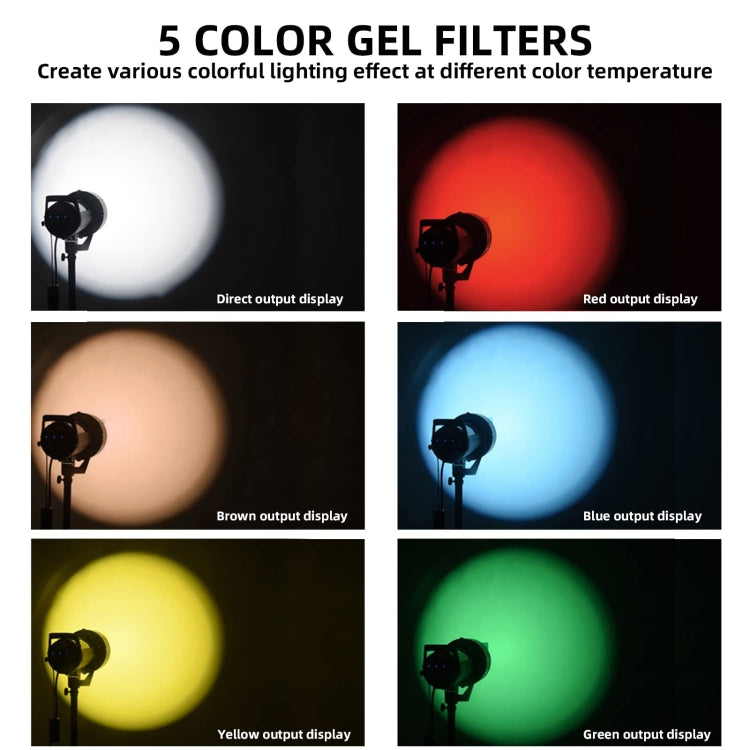 Optical Snoot Photo Studio Accessory for Flash Lamp with Bowens Mount by buy2fix