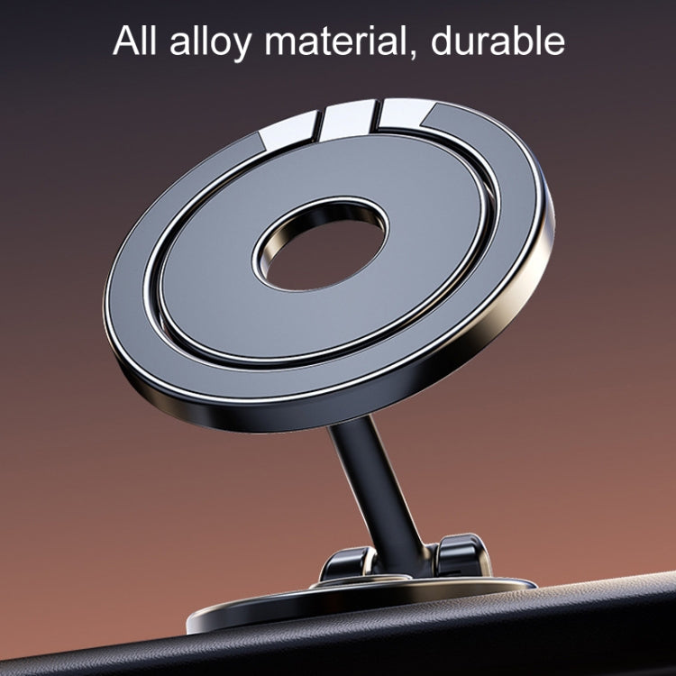 D50 Magnetic Folding Car Phone Holder Rotatable Dashboard Stick-On Navigation Stand by buy2fix