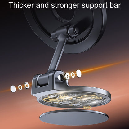 D50 Magnetic Folding Car Phone Holder Rotatable Dashboard Stick-On Navigation Stand by buy2fix