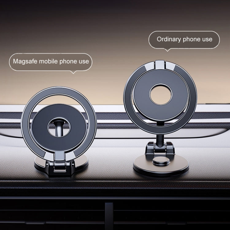 D50 Magnetic Folding Car Phone Holder Rotatable Dashboard Stick-On Navigation Stand by buy2fix