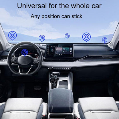 D35 Zero Gravity Car Steering Wheel Phone Navigation Mount Sticky Metal Magnetic Holder by buy2fix