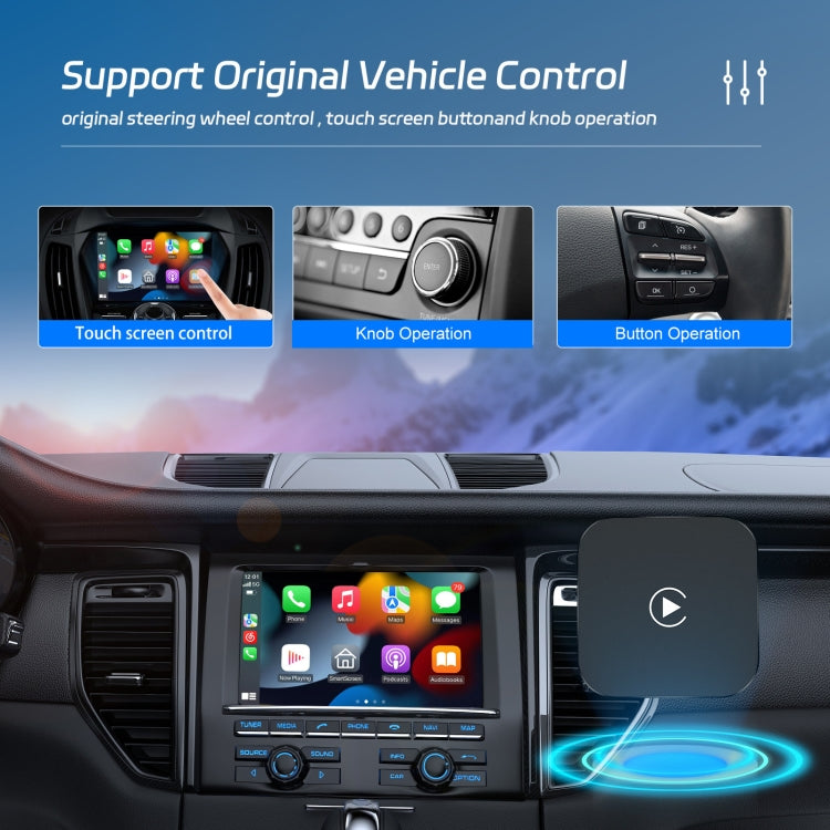 Universal Original Car Wired Cable Carplay To Wireless Carplay Box(Standard) - Car MP3 & MP4 & MP5 by buy2fix | Online Shopping UK | buy2fix