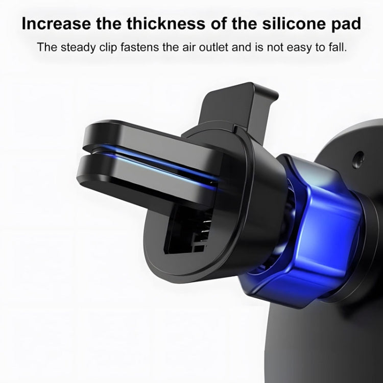 FAIK Car Cell Phone Holder Air Vent Triangle Gravity Sensor Car Phone Bracket, Color: Black Frosted Model - Universal Car Holders by FAIK | Online Shopping UK | buy2fix