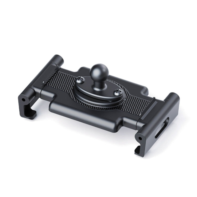 Multifunctional Car Dashboard Mobile Phone Folding Holder, Style: Folding Back Clip+Metal Oval Ball by buy2fix