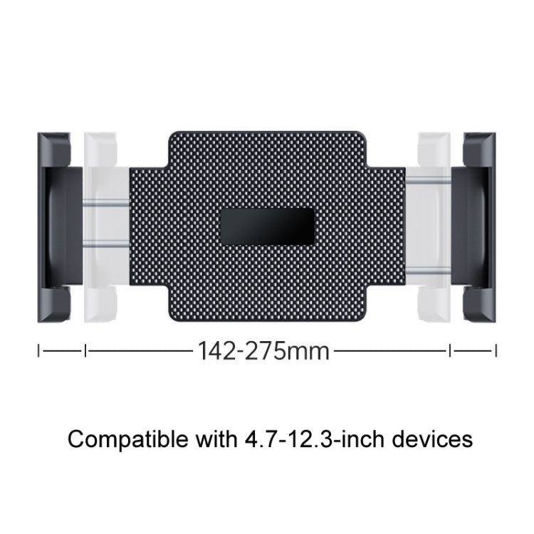 Multifunctional Car Dashboard Mobile Phone Folding Holder, Style: Folding Back Clip+Metal Oval Ball by buy2fix