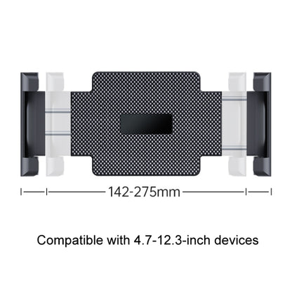 Multifunctional Car Dashboard Mobile Phone Folding Holder, Style: Folding Back Clip+Metal Oval Ball by buy2fix