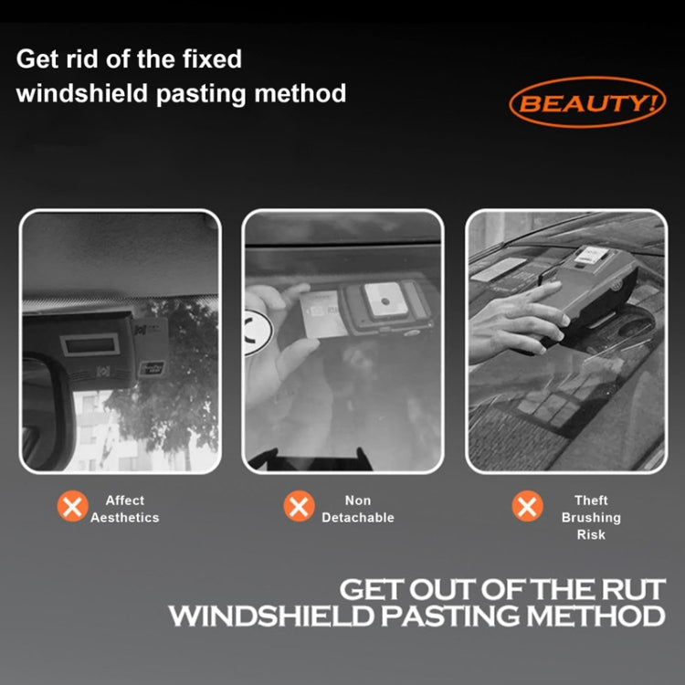 Car ETC Bracket Organizer Automotive Removable Center Console Ornament, Model: Speed Version by buy2fix