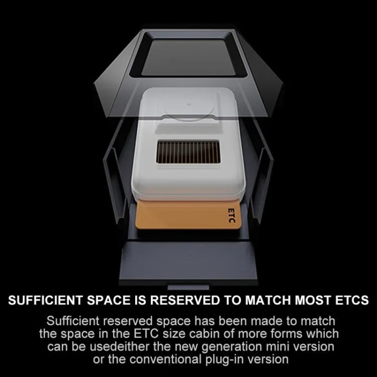 Car ETC Bracket Organizer Automotive Removable Center Console Ornament, Model: Speed Version by buy2fix