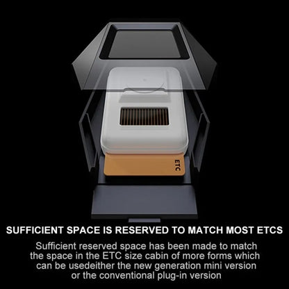 Car ETC Bracket Organizer Automotive Removable Center Console Ornament, Model: Speed Version by buy2fix