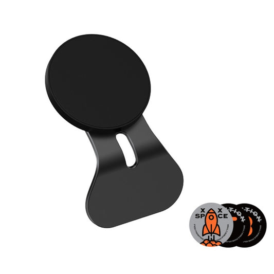 For Tesla Model 3/Y Automotive Magnetic Cell Phone Holder Car Steering Wheel Navigation Mount, Style: Curved by buy2fix