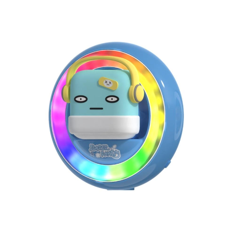 ICARER FAMILY XX-28 Car Aromatherapy Colorful Rhythm Lights Air Vent Aromatherapy Decoration(Blue) by ICARER FAMILY