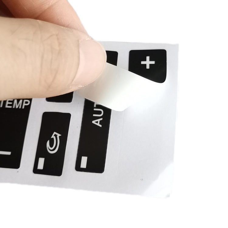 2pcs For Audi A2/A3/A8L Car Air Conditioning Control Switch Repair Sticker by buy2fix