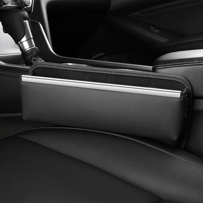 Automotive Seat Clamp Seam Organizer Car Decoration Storage Bag(Brown) by buy2fix