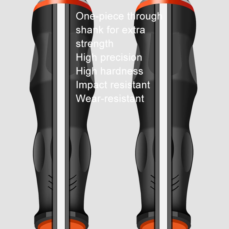 BOLEEI 6.0x150mm Phillips Heart Piercing Knockable Screwdriver Convertible Tool by BOLEEI