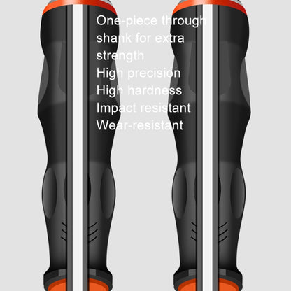 BOLEEI 6.0x150mm Phillips Heart Piercing Knockable Screwdriver Convertible Tool by BOLEEI