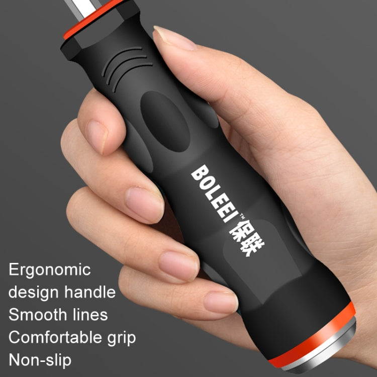 BOLEEI 6.0x150mm Phillips Heart Piercing Knockable Screwdriver Convertible Tool by BOLEEI