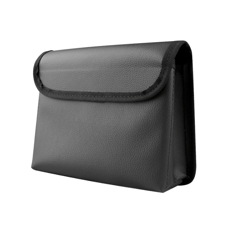 Car Folding Trash Can Multifunctional Seatback Hanging Storage Box(Black) by buy2fix