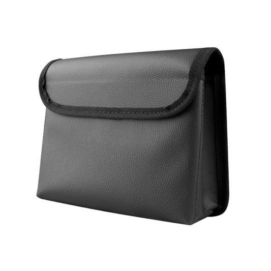 Car Folding Trash Can Multifunctional Seatback Hanging Storage Box(Black) by buy2fix