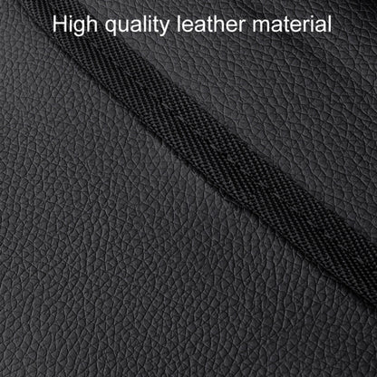 Car Folding Trash Can Multifunctional Seatback Hanging Storage Box(Black) by buy2fix