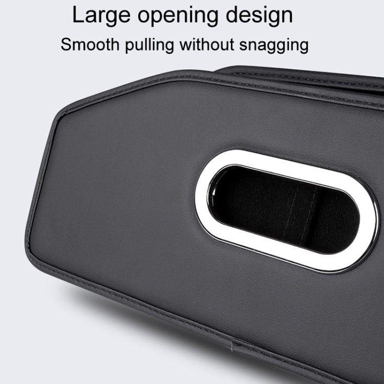 Auto Seatback Organizer Tissue Bag Car Rear Drainage Cup Holder(Beige) by buy2fix