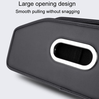 Auto Seatback Organizer Tissue Bag Car Rear Drainage Cup Holder(Beige) by buy2fix