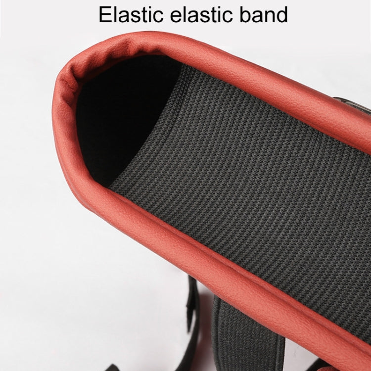 Auto Armrest Tissue Box Car Seat Back Hanging Napkin Pack Cover(Black) by buy2fix