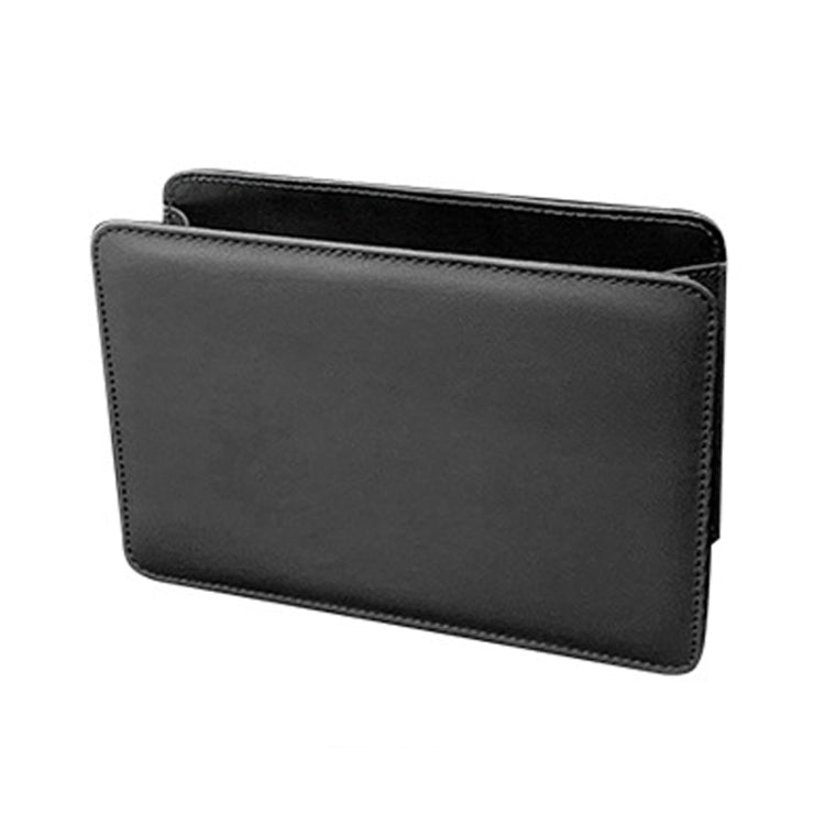 Car Folding Trash Can Multifunctional Seatback Hanging Storage Box(Black) by buy2fix