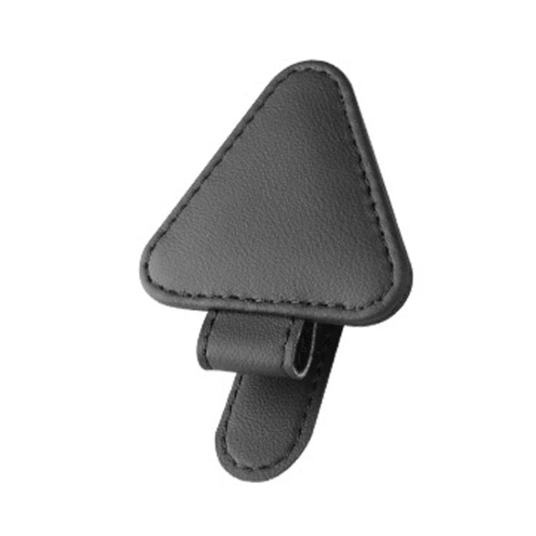 Car Eyeglasses Storage Clip Automobile Sun Visor Sunglasses Carrying Holder(Black) by buy2fix