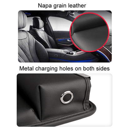 Automotive Seat Clamp Seam Organizer Car Decoration Storage Bag Water Cup Model, Style: Main Driver Red by buy2fix